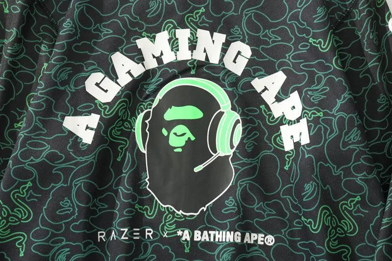 Bape X RAZER Gaming Ape Hoodie - Bantu’s Motif