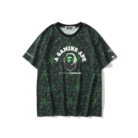 BAPE - A Gaming Ape Camo Team Tee - Bantu’s Motif