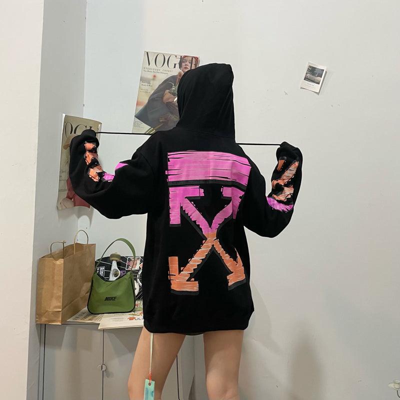 Off-White Logo Hoodie - Bantu’s Motif