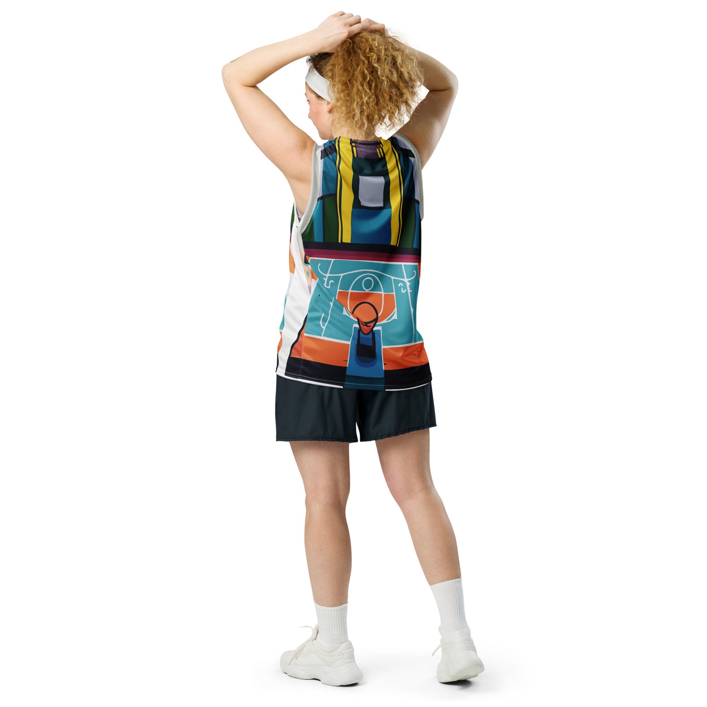 Upcycled Polyester Unisex Basketball Jersey