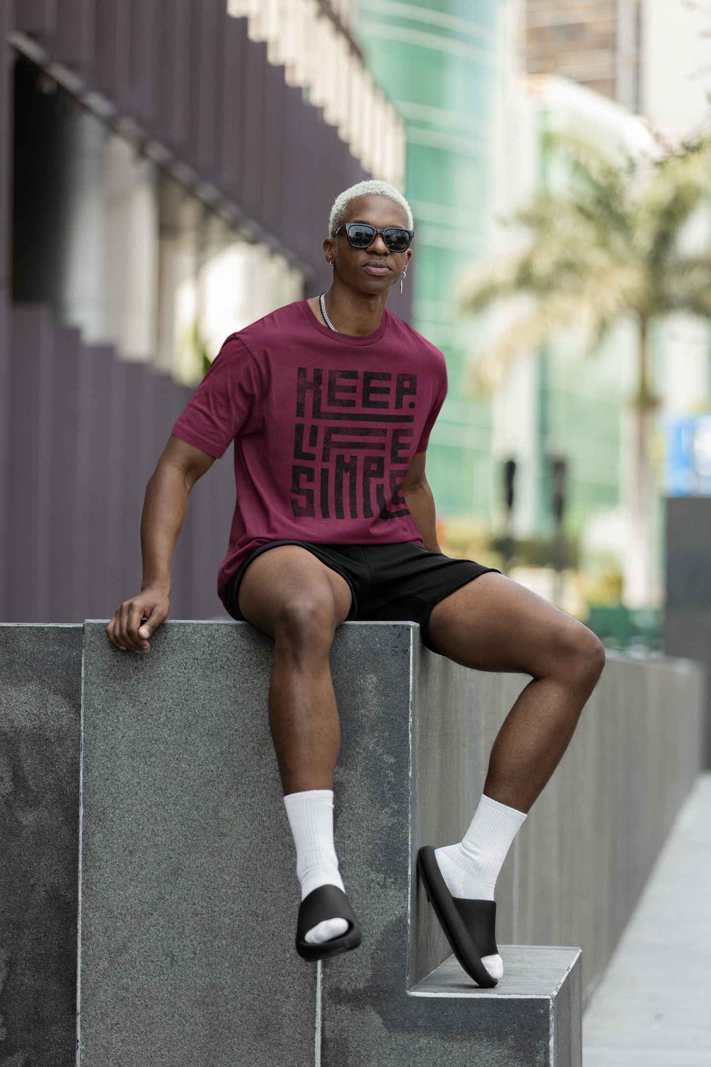 Inclusive Sizing Unisex classic tshirt - Keep Life Simple