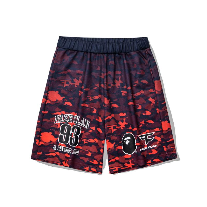 Bape X Faze Clan Game Shorts - Bantu’s Motif