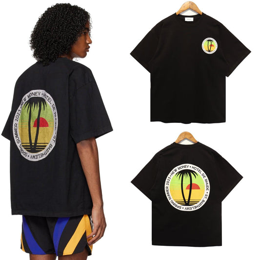 Rhude New Money Palm Tree Tee - Bantu’s Motif