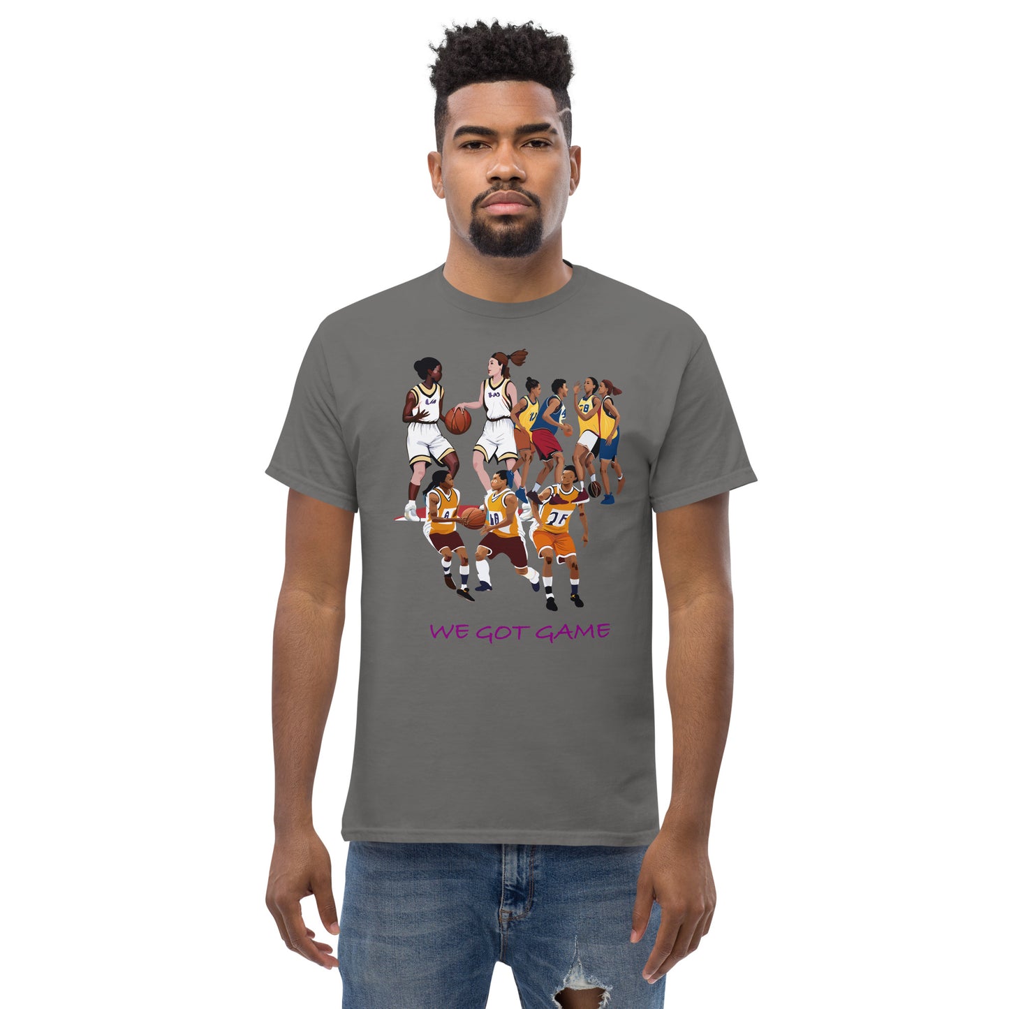 We Got Game Basketball Lovers Classic Tee For Men