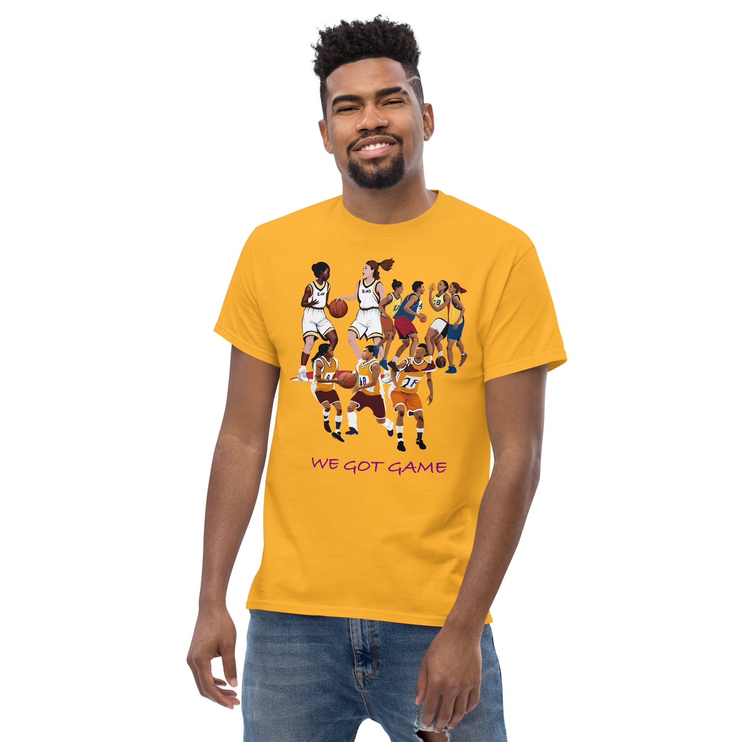 We Got Game Basketball Lovers Classic Tee For Men