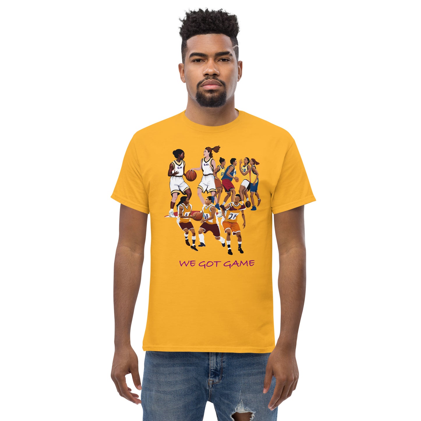 We Got Game Basketball Lovers Classic Tee For Men