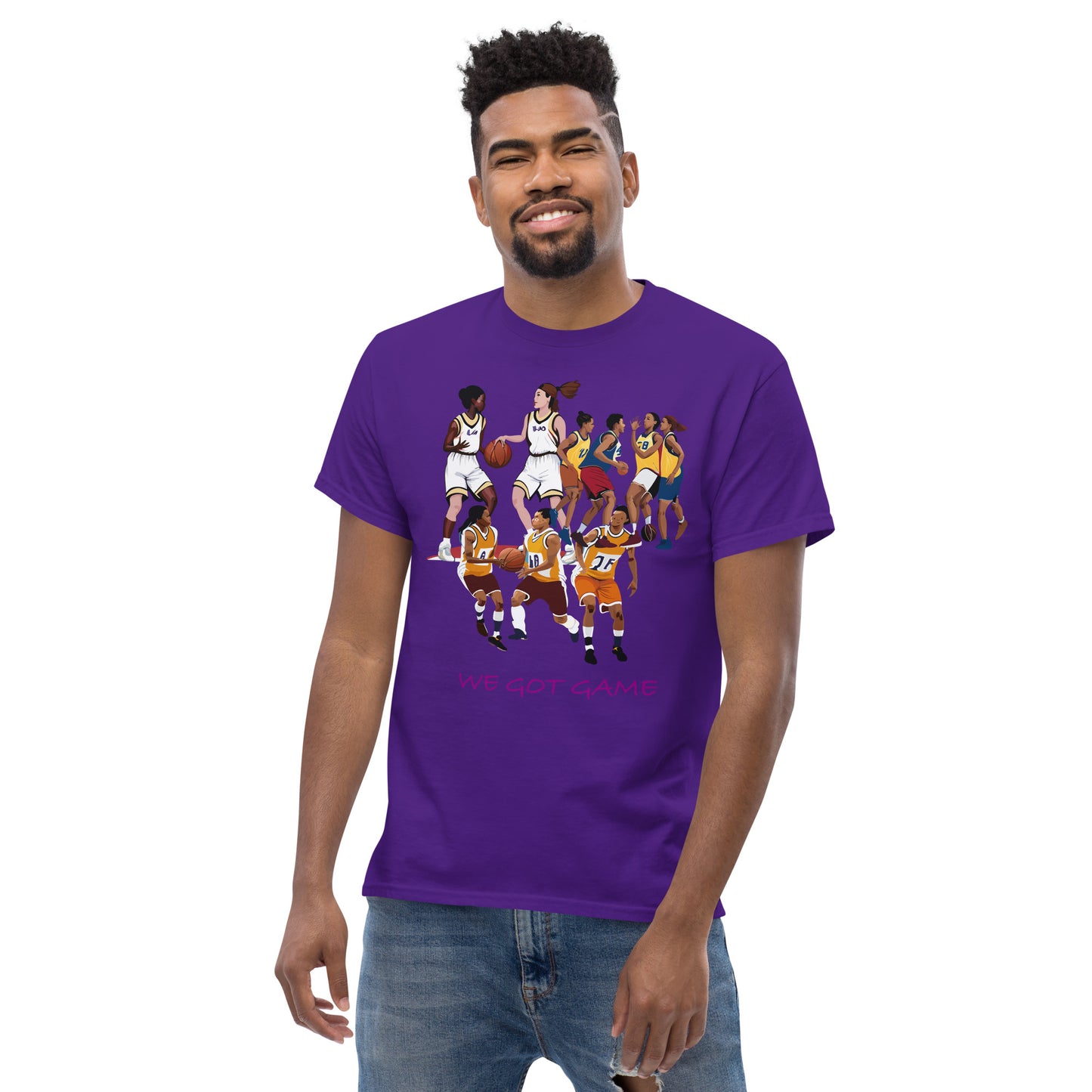 We Got Game Basketball Lovers Classic Tee For Men