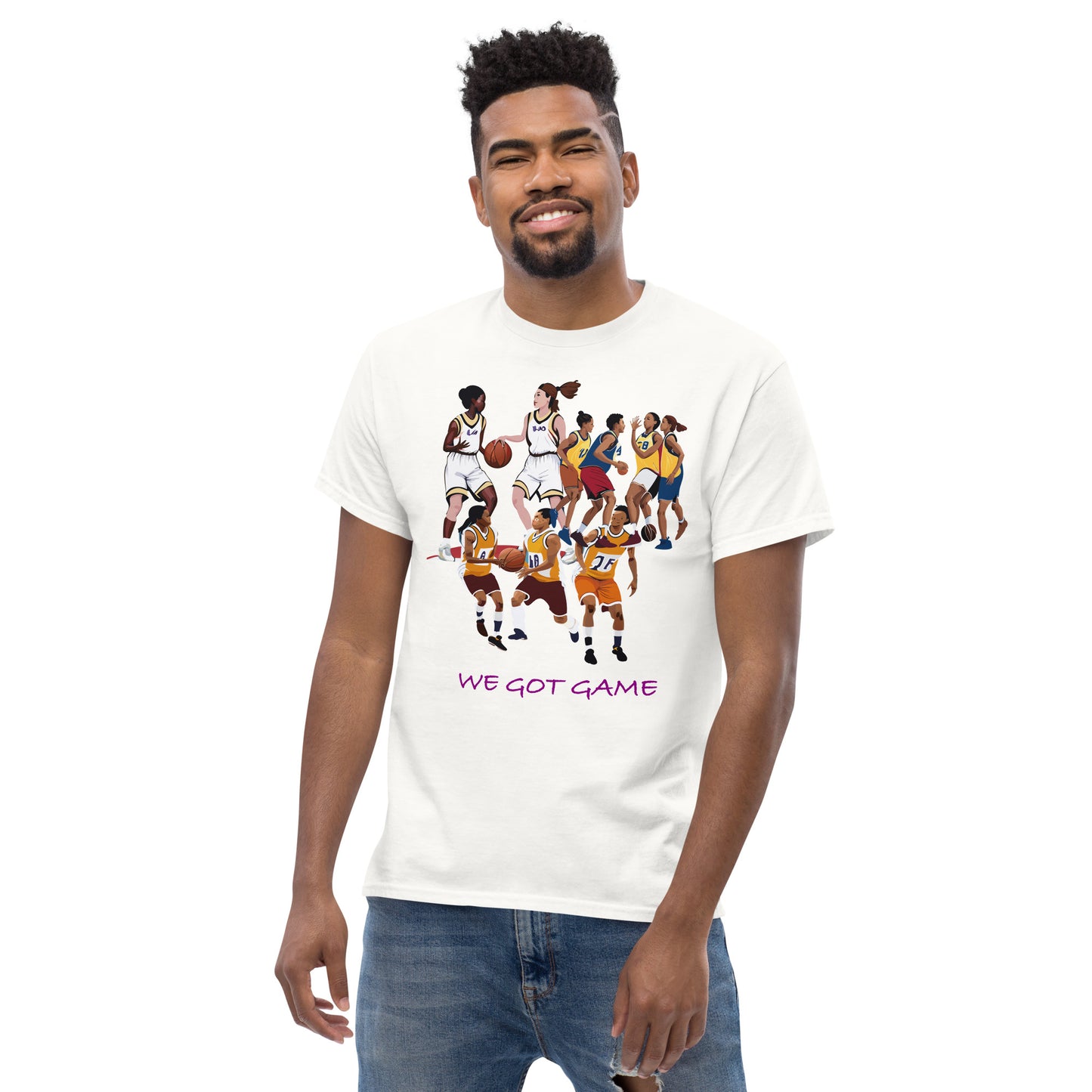 We Got Game Basketball Lovers Classic Tee For Men