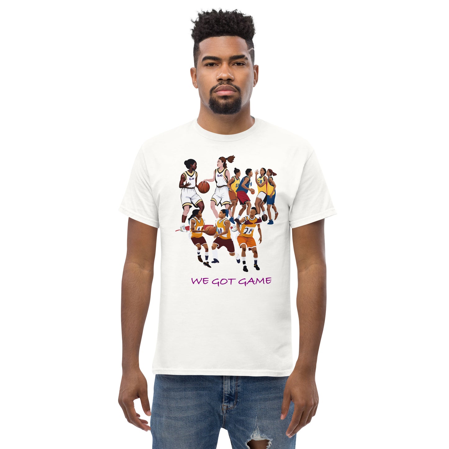 We Got Game Basketball Lovers Classic Tee For Men