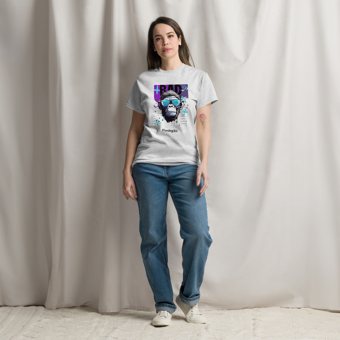 Unisex Gender Neutral classic tee - Bad Monkey