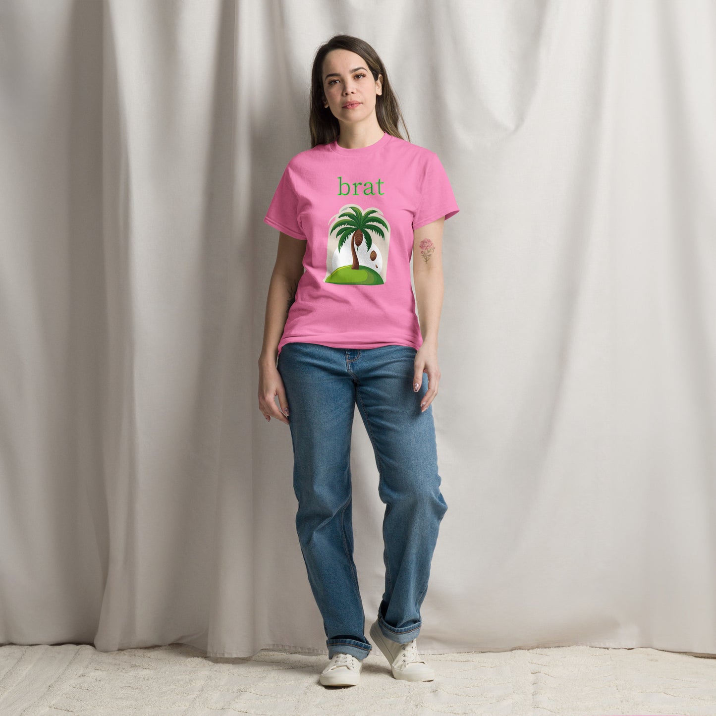 Brat Coconut Unisex classic tee