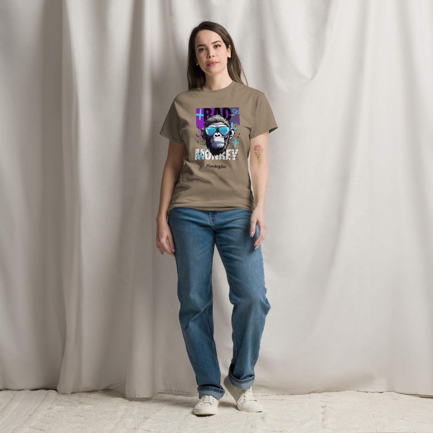 Unisex Gender Neutral classic tee - Bad Monkey