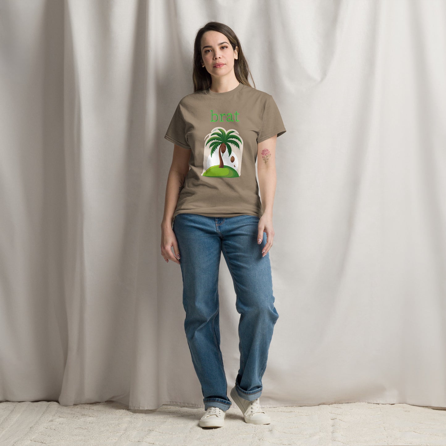 Brat Coconut Unisex classic tee