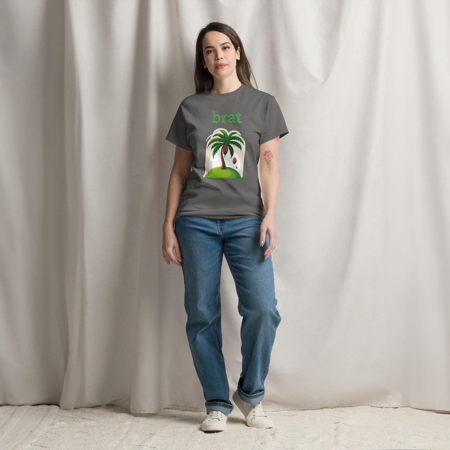 Brat Coconut Unisex classic tee