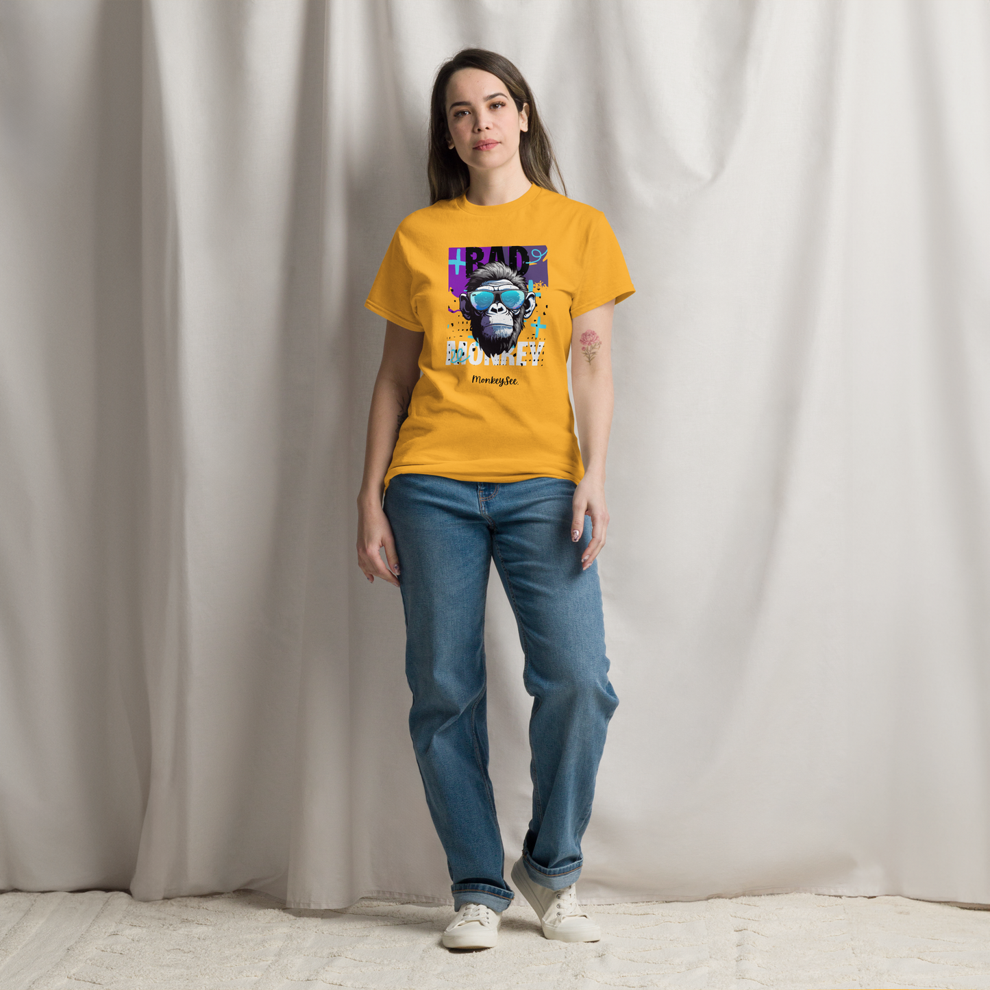 Unisex Gender Neutral classic tee - Bad Monkey