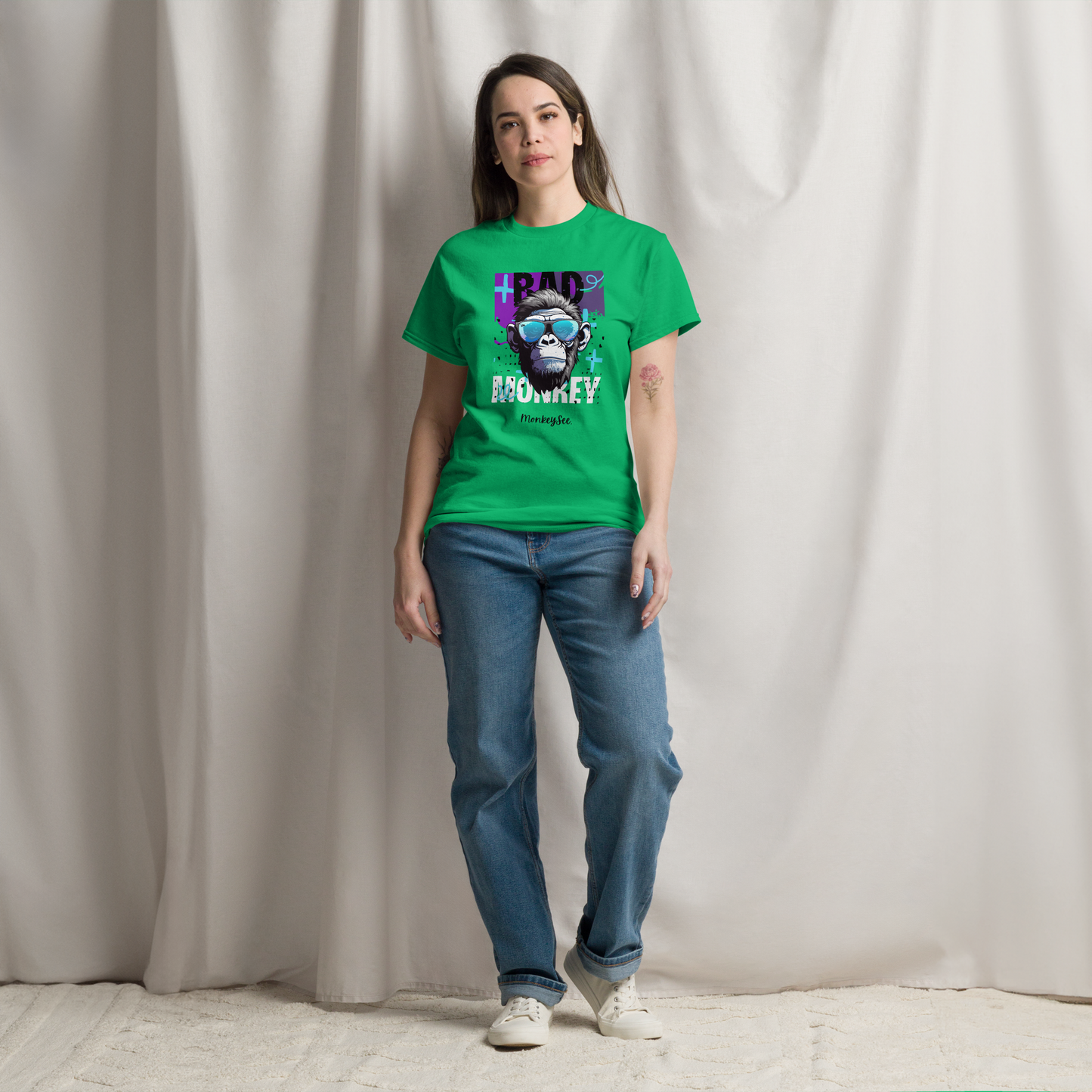 Unisex Gender Neutral classic tee - Bad Monkey