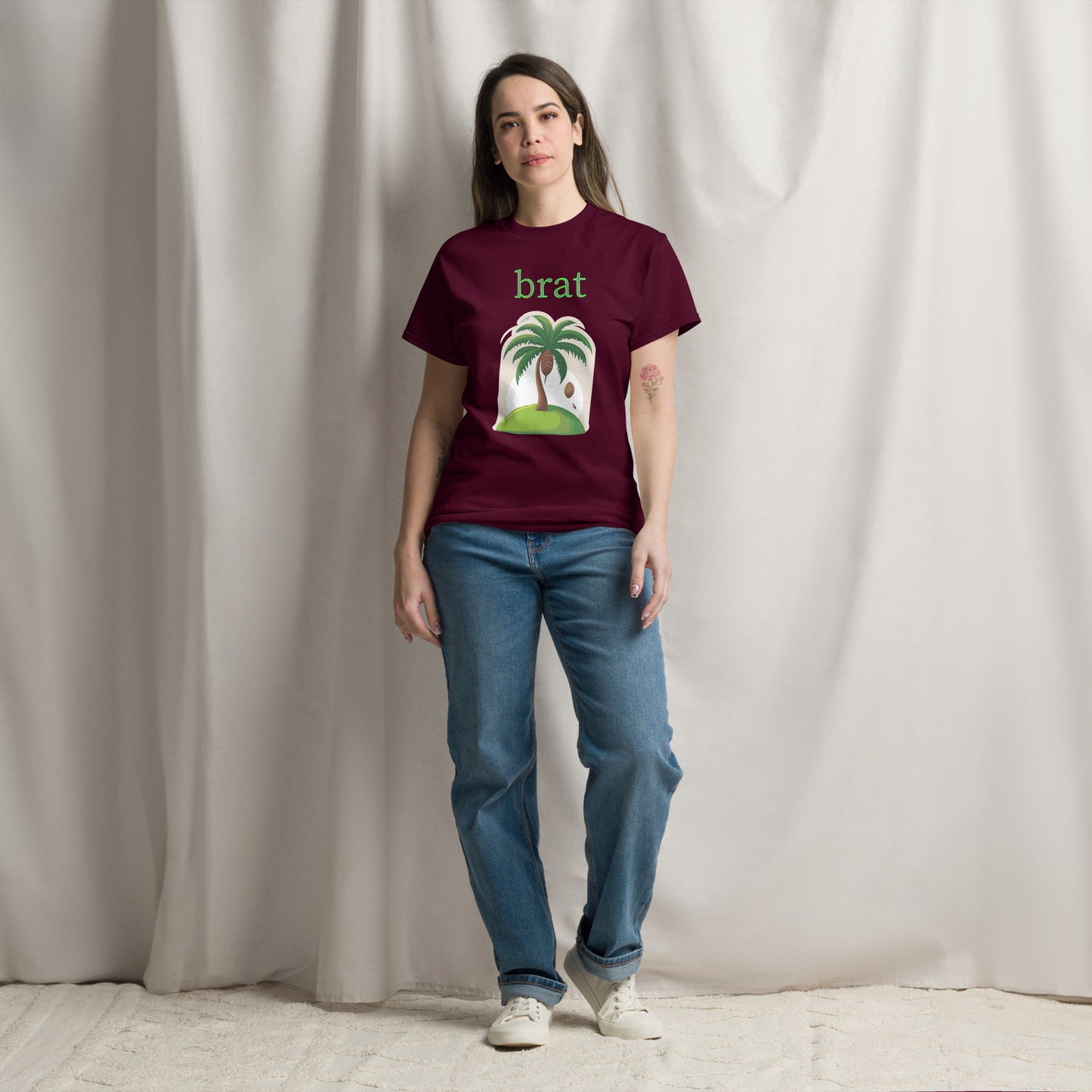 Brat Coconut Unisex classic tee