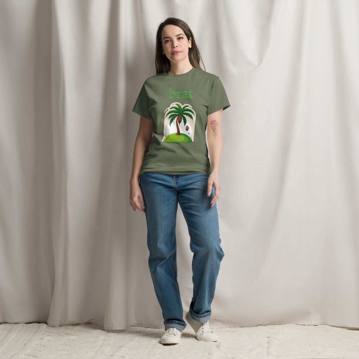 Brat Coconut Unisex classic tee