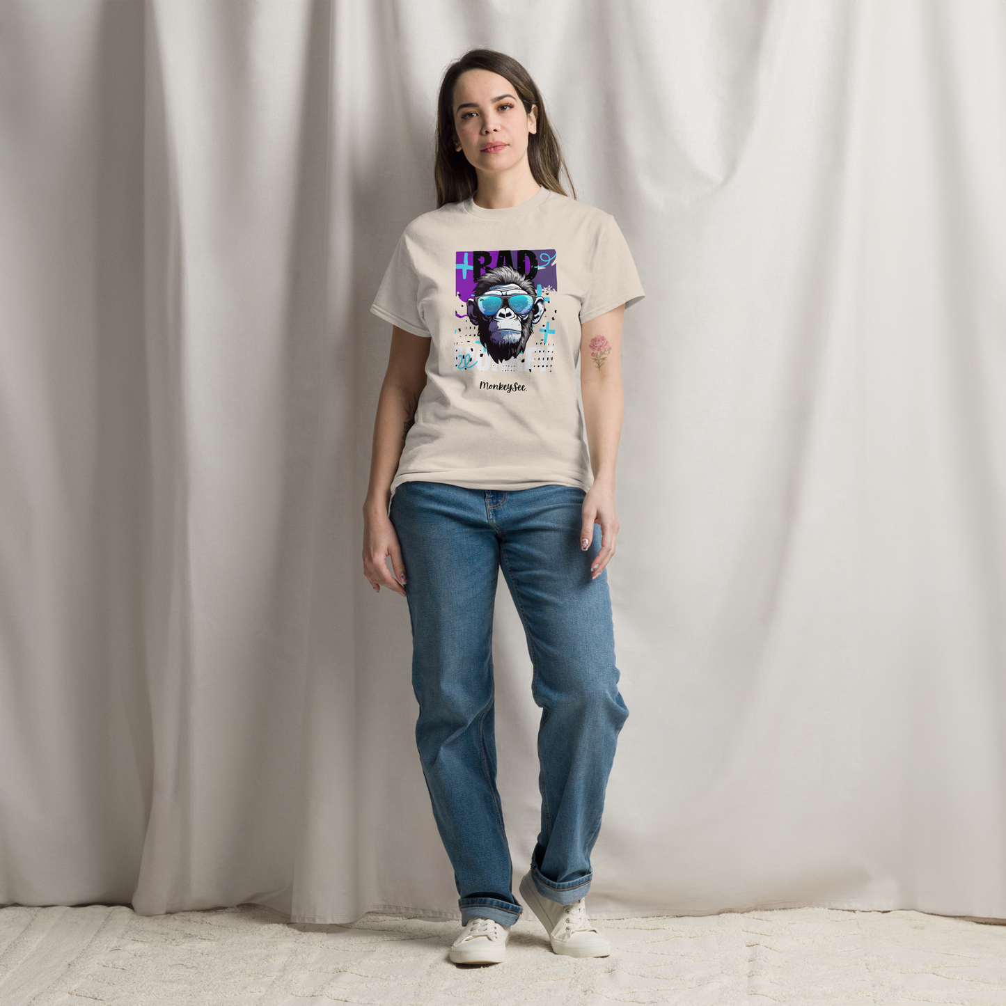 Unisex Gender Neutral classic tee - Bad Monkey