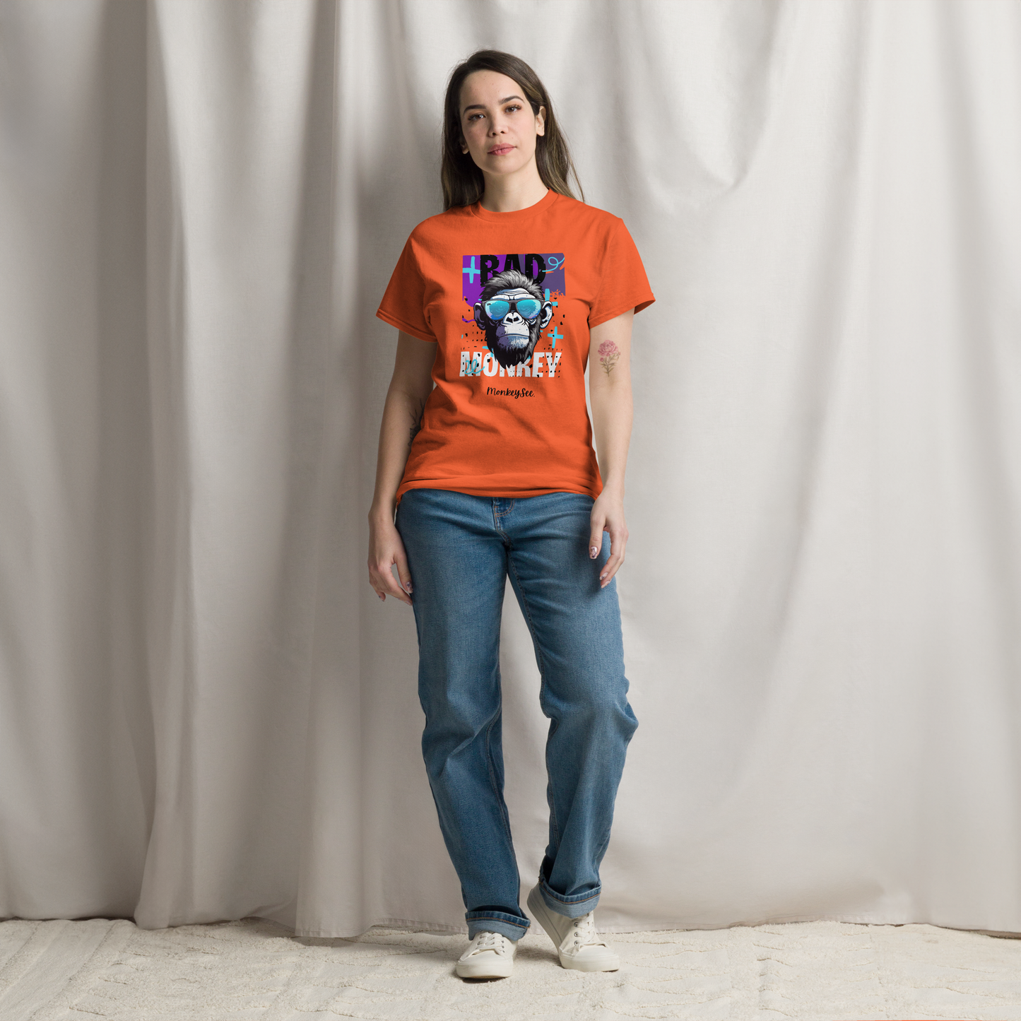 Unisex Gender Neutral classic tee - Bad Monkey