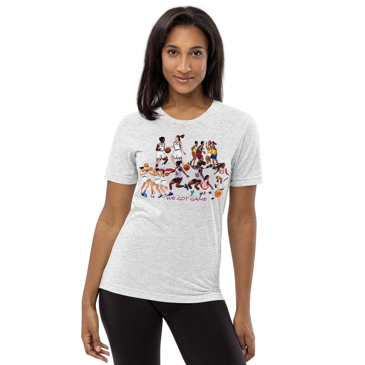 We Got Game Short sleeve Basketball Lovers t-shirt For Her