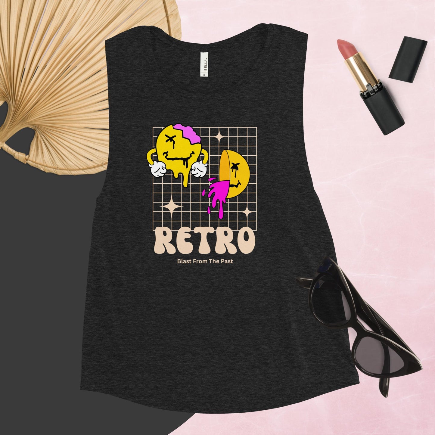 Ladies’ Muscle Tank - Retro Blast From The Past