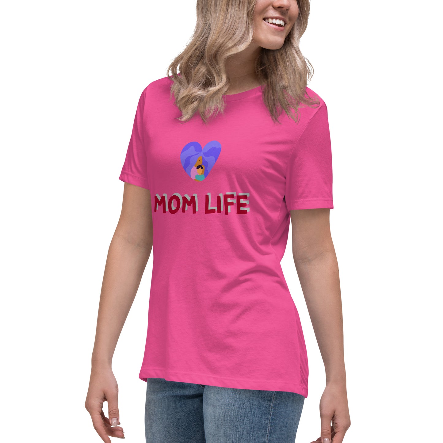 Mom Life Relaxed TShirt Mother's Love