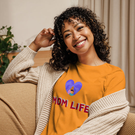 Mom Life Relaxed TShirt Mother's Love