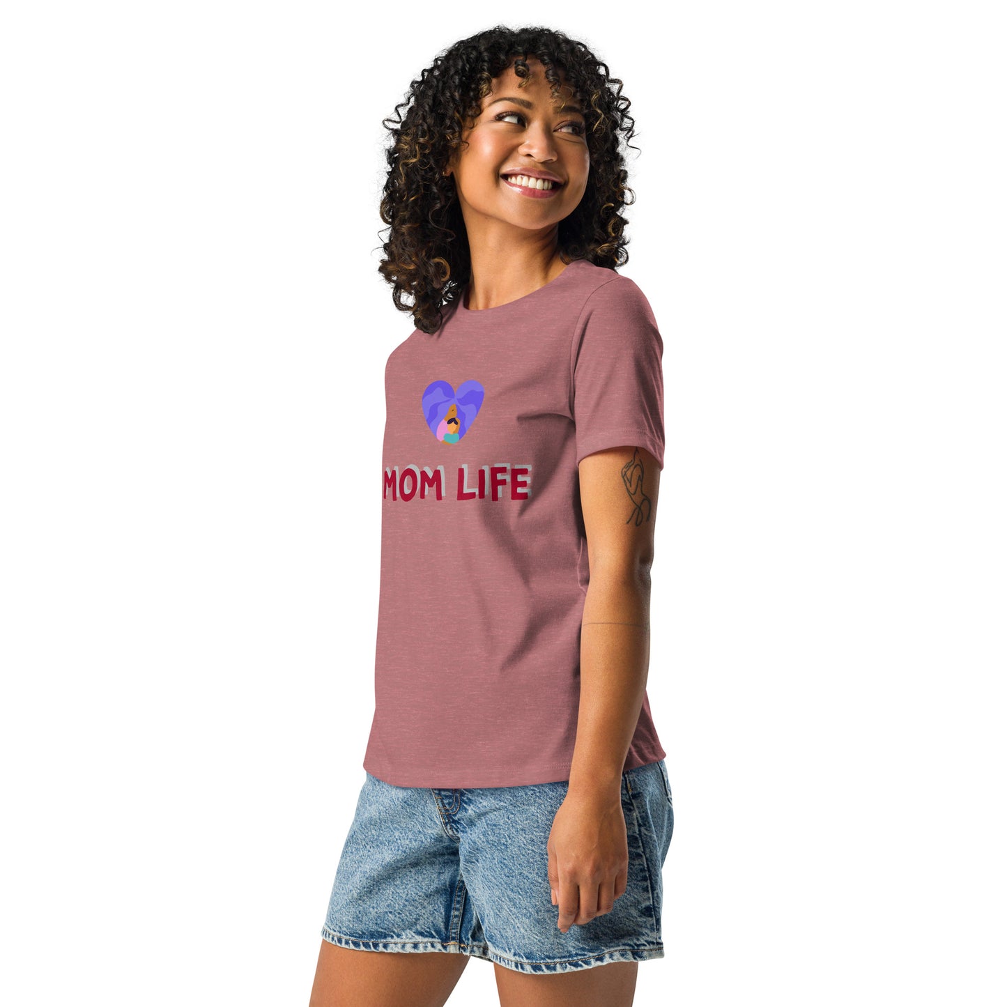 Mom Life Relaxed TShirt Mother's Love