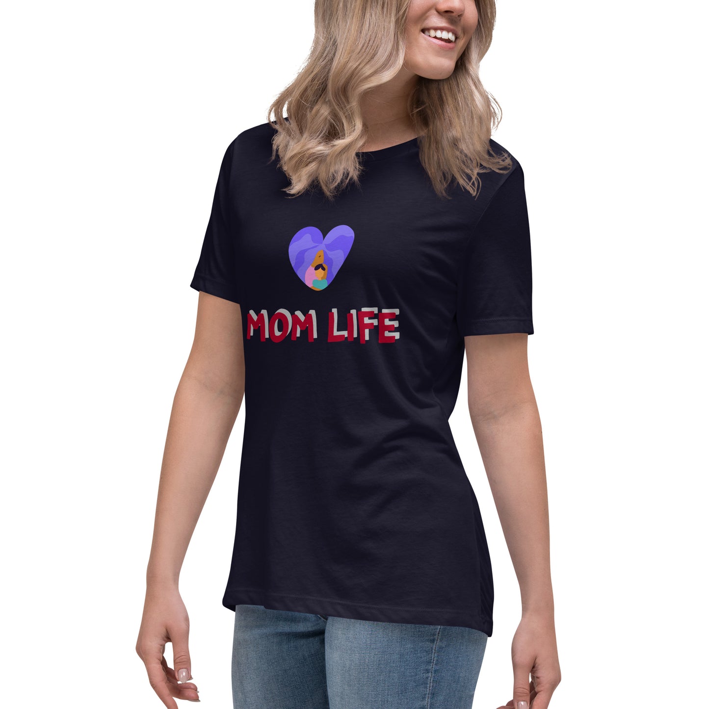 Mom Life Relaxed TShirt Mother's Love