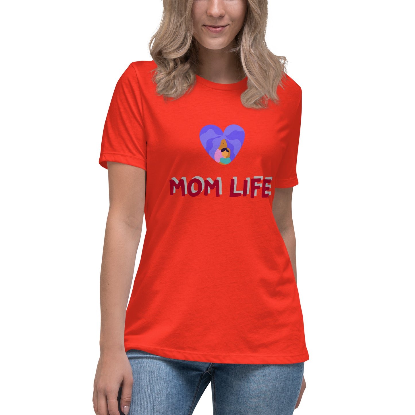 Mom Life Relaxed TShirt Mother's Love