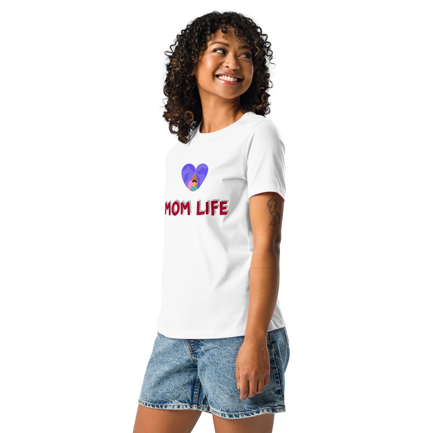 Mom Life Relaxed TShirt Mother's Love