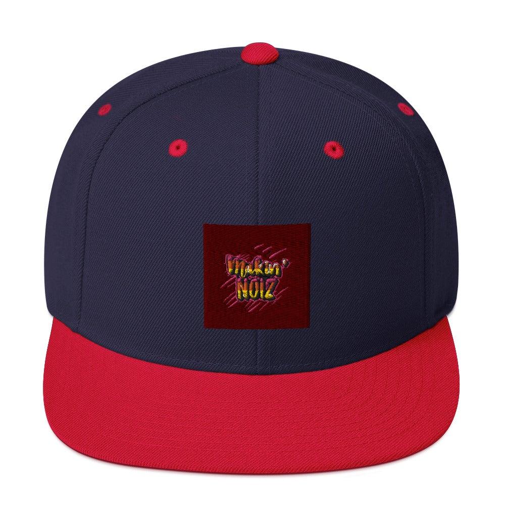 Snapback Hat - Multi colors - Embroidered "Makin' Noiz" - Bantu’s Motif