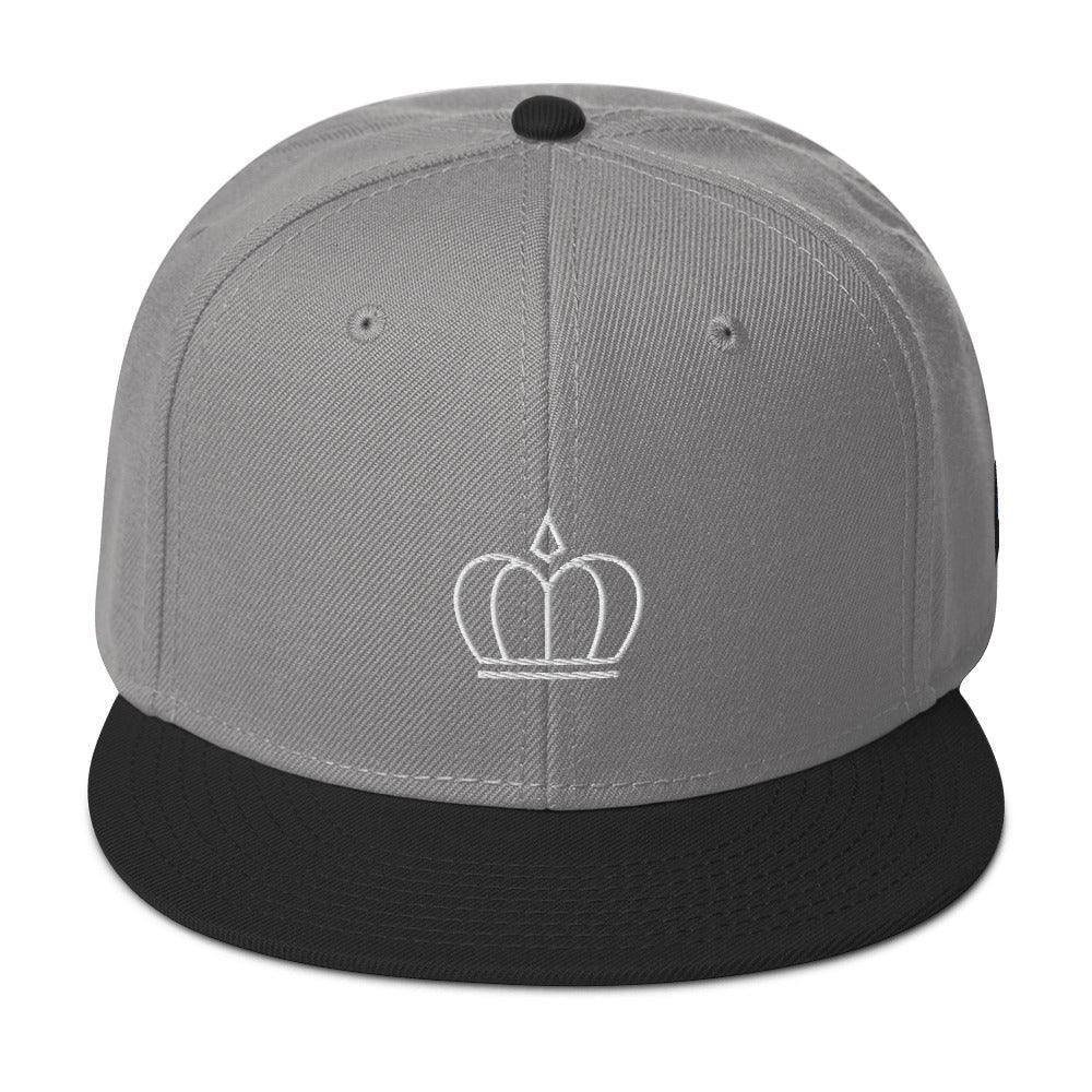 Snapback Hat - Embroidered Crown with Bantu logo on side - Bantu’s Motif