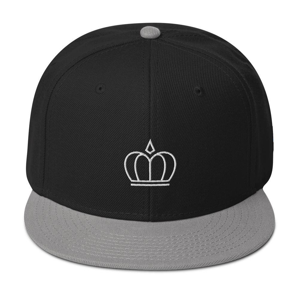 Snapback Hat - Embroidered Crown with Bantu logo on side - Bantu’s Motif