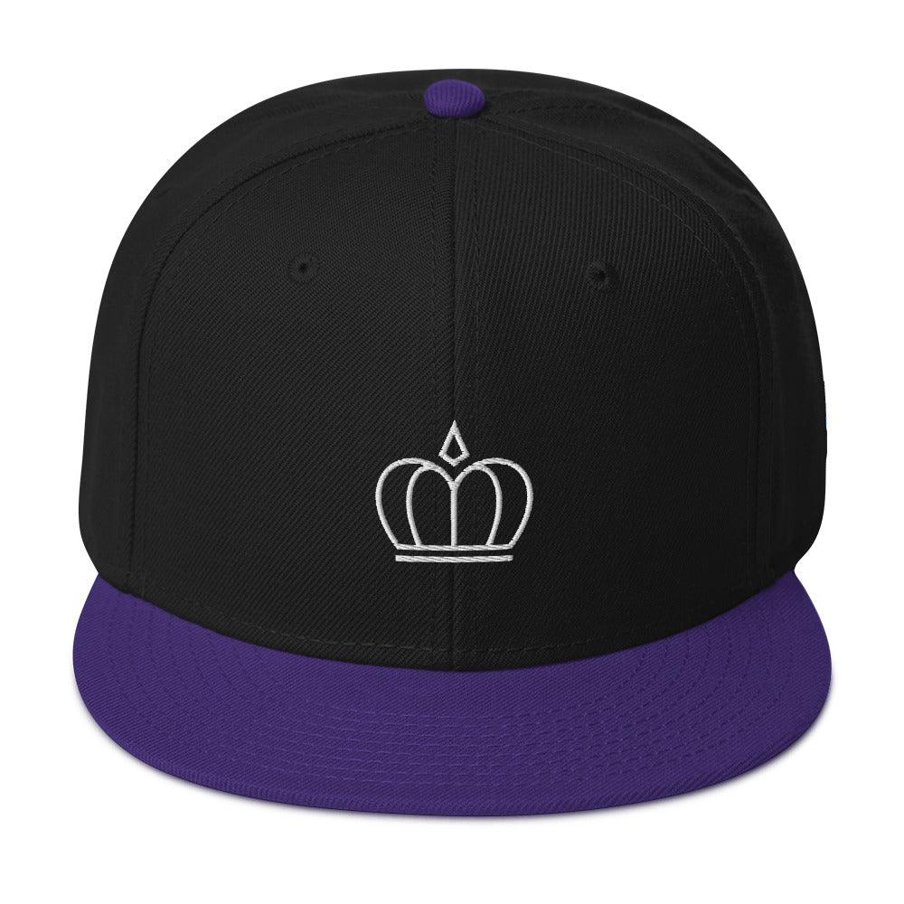 Snapback Hat - Embroidered Crown with Bantu logo on side - Bantu’s Motif